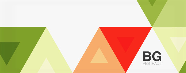 Mosaic triangle pattern abstract background for cover, banner, flyer and poster and other template