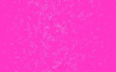 Light Purple, Pink vector backdrop with artificial intelligence data.