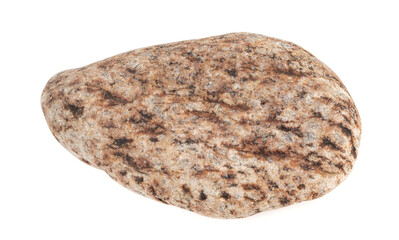 Natural large stone, cobblestone isolated on white background. stones for baths and saunas