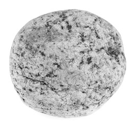 Natural large stone, cobblestone isolated on white background. stones for baths and saunas