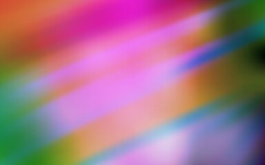 Light Pink, Green vector background with stright stripes. Glitter abstract illustration with colorful sticks. Smart design for your business advert.