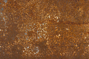 Rusted metal background texture. old rusty iron close up