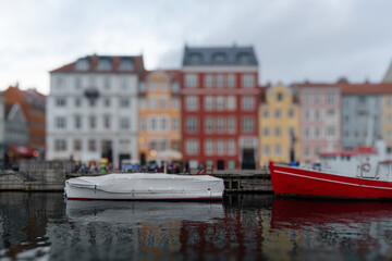 Obraz premium boats on the river