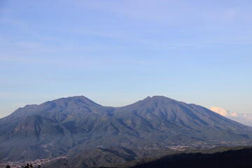 Fototapeta premium mountains and clouds