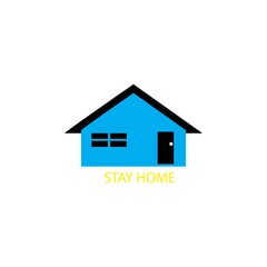 stay at home vector