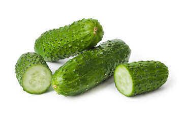 Fresh cucumbers