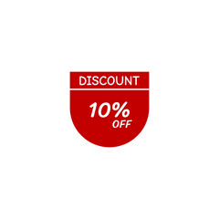 BIG Sale discount icon with white background. Special offer price signs, Discount UP TO 10% OFF