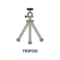 Tripod icon. Simple element from blogging collection. Creative Tripod icon for web design, templates, infographics and more