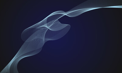 Abstract wave background.