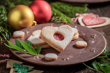 Delicious stained glass cookies for Christmas eve snack
