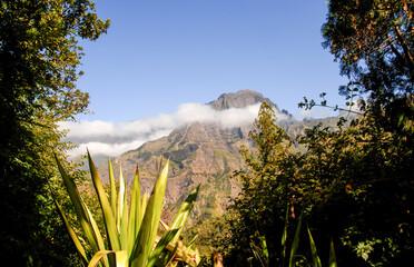 landscape of island of Reunion,