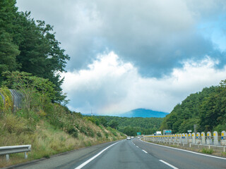 【車より】日本・高速道路・景色