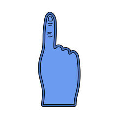 Fans Foam Finger Icon