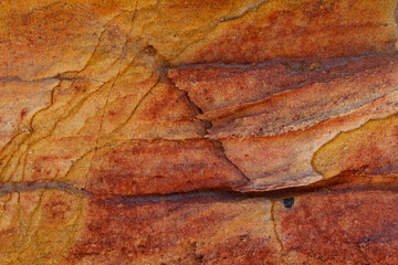 bunte, dynamische und außergewöhnliche Sandstruktur