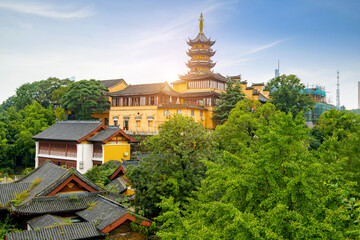 Jiming mountain scenic spot, Nanjing, Jiangsu, China