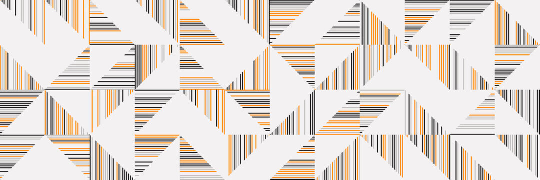 Colorful Geometric Vector Pattern Design