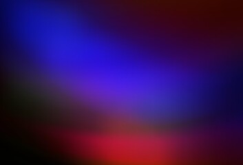 Dark Blue, Red vector abstract blurred background.