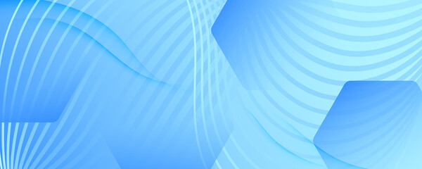 Light Gradient Background. Abstract Flow Shapes 