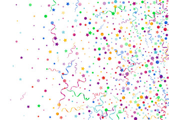 Red and Yellow Circles Fun Vector White 