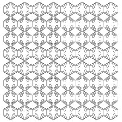Luxury design aztecs pattern, black white