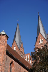 Fototapeta na wymiar Klosterkirche Sankt Trinitatis Neuruppin