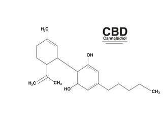 CBD - Cannabidiol 
Das zurzeit meistuntersuchte Cannabinoid neben THC ist CBD. Es wirkt nicht psychoaktiv und hat keinen suchterzeugenden Effekt!