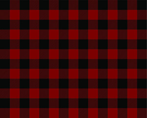 seamless vector gingham red check pattern
