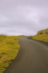 Country road, Waipoli Road, Maui, Hawaii