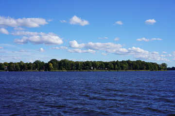 Der Ruppiner See bei Sonnenschein