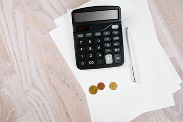 Concept of planning of the budget, business, finance planning