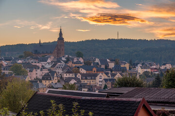 Schneeberg im Erzgebirge