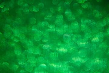 blured green glitter texture abstract background