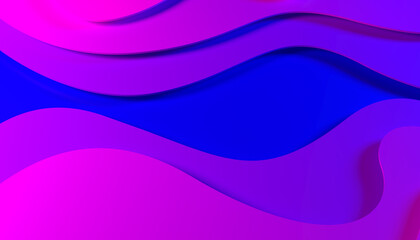 Abstract colorful geometric background. Dynamic shapes composition.