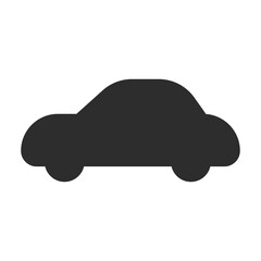 Car vector icon symbol