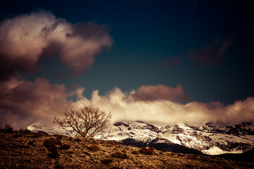 montañas de pirineos