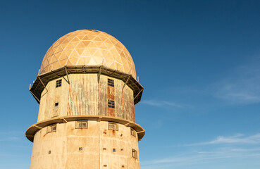 Tower of the Sierra De La Estrella in Seia, Guarda, Portugal