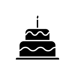Birthday cake icon