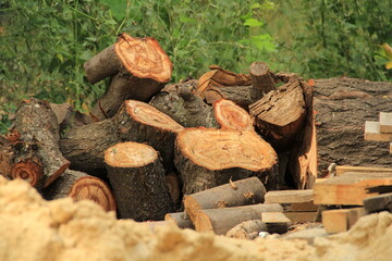 stack of firewood