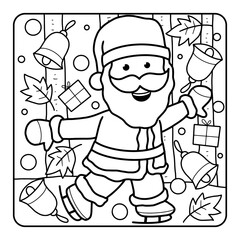 Christmas Coloring Page for Kids