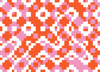 Digital Camo Texture Abstract Collage Vector Pattern Design