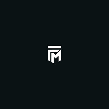 MF / FM initial logo design