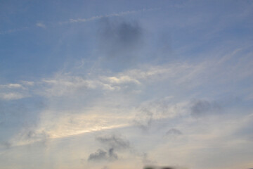 Naklejka na ściany i meble cloud and blue sky in the day. Sky background
