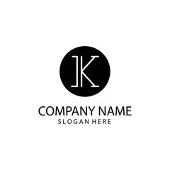 letter K logo for sale creative illustrations. vector design