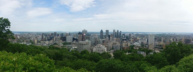 Obraz premium Vue sur Montreal