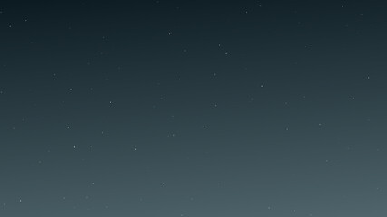 Night sky with many stars