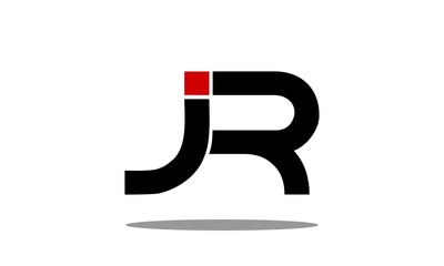 JR letter logo design