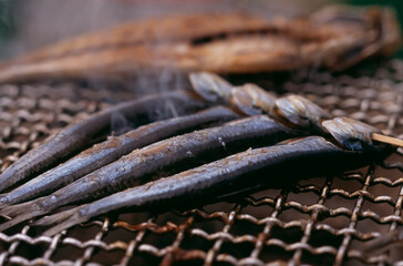 カタクチイワシの目刺し