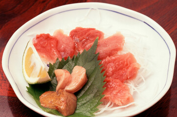 すっぽんの刺身