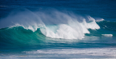 Powerful wave at Yellingup, Western Australia