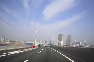 車載カメラ道路走行シーン